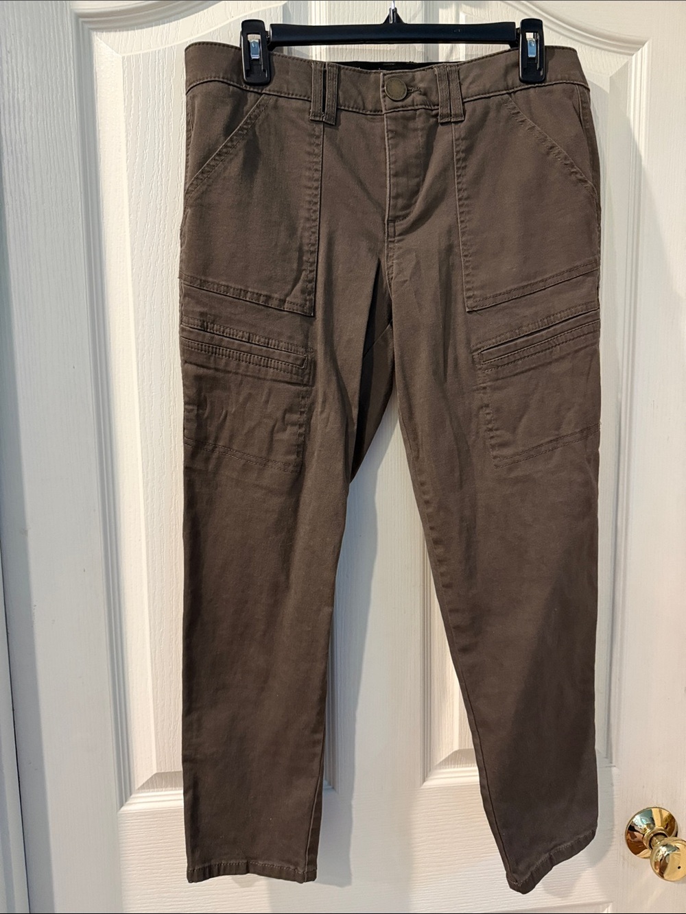 Democracy women’s Cargo Pants in Dark Brown